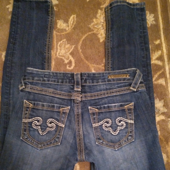 Express Rerock Skinny Jeans. - Picture 2 of 9